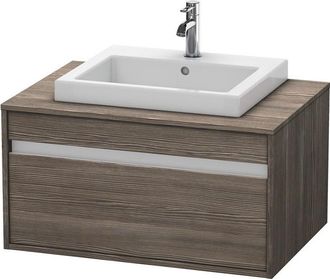 Duravit Duravit Ketho M&oacute;dulo Mural 6794, 1 Extra&iacute;ble, 800mm, Para 1 Lavabo Empotrado, Centralizado, Color (frente/cuerpo): Pino Terra Decor - Kt679405151