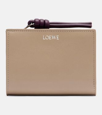 Loewe Cartera Knot de piel