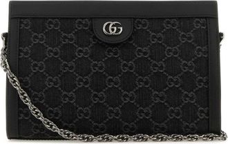 Gucci Black Small Ophidia GG Shoulder Bag