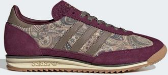 adidas Originals SL 72 OG x liberty london - Scarpe granata e kaki-Marrone