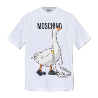 Moschino Donna, Top, Bianco, XS, new