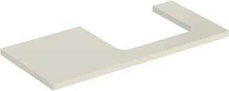 Keramag Keramag - Geberit One Placa De Lavabo, Recortable Derecha, 105x3x47 Cm