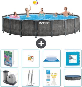 Intex Piscina Prism Frame Redonda - 549x122 Cm - 9-piezas S570
