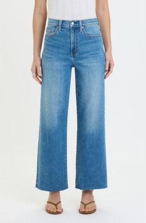 Daze Pleaser Wide Leg Jeans in Wavy at Nordstrom, Size 30