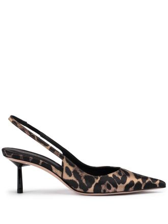 Le Silla Pumps Bella 60mm con stampa - Marrone