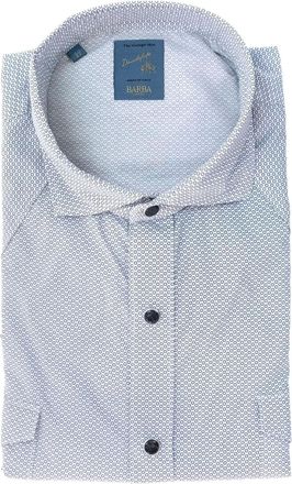 Barba Camicia a fantasia - Blu