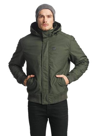 Vintage Industries Men Winter Jackets Hudson Olive M