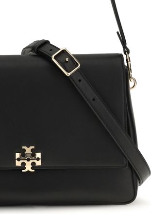Tory Burch Womens Shoulder Bag Charlie Black Leather Calf