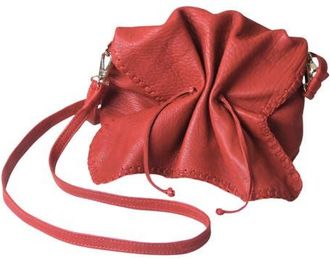 Carlos Falchi Medium Butterfly Leather Bag in Red at Nordstrom