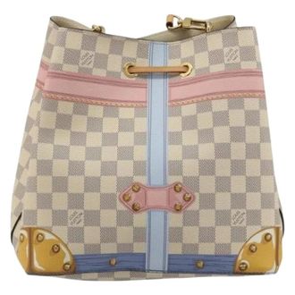 Louis Vuitton Pre-owned Canvas Bucket Bag - Dames - Pre-owned - Beige - Maat: ONE Size