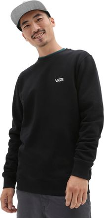 Vans Sweatshirt VANS LEFT CHEST CREW, Herren, Gr. XXL, schwarz, Obermaterial: 70% Baumwolle, 30% Polyester, Sweatshirts Sweatshirt