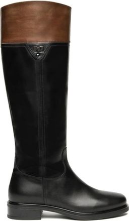 Nero Giardini Schoenen, Dames, Zwart, 37 EU, Leer, Hoge Laarzen