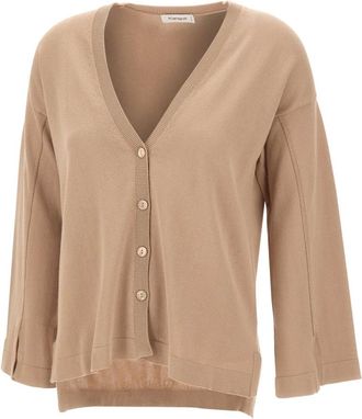 KANGRA Jumpers Beige - female - Kangra - Cardigans - Beige - XL - Knitwear