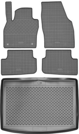 OEM Set Di Tappetini In Gomma Per Auto E Tappetino Per Bagagliaio Per Seat Arona Crossover Del 2017