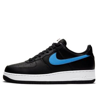Nike Air Force 1 07 Mismatch Swooshes - Black CT2816-001