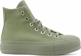 Converse Chuck Taylor All Star Lift - Dames - Sneakers - Groen - 36 1/2 EU - Leer - Schoenen