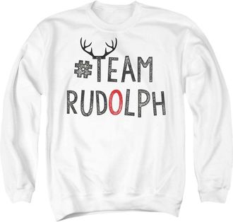 Gildan Christmas Team Rudolph Unisex Adult Crewneck Sweatshirt Sweater
