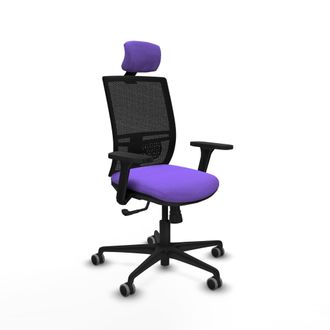 Piqueras y Crespo Silla De Oficina Piqueras Y Crespo Yunquera Negro Espuma 50 Mm