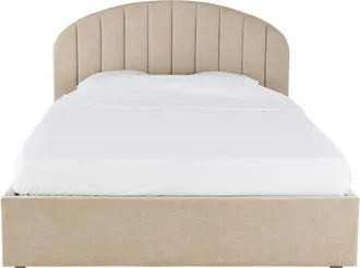 Maisons du monde Canap&eacute; abatible de poli&eacute;ster reciclado gris 180x200 cm con somier