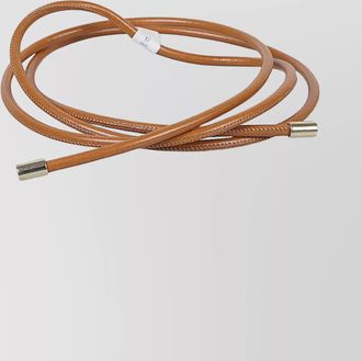 Forte_Forte adjustable belts with knot and metal tips