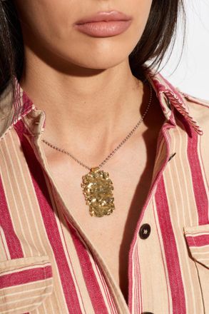 Isabel Marant Necklace With Pendant, Womens, Gold