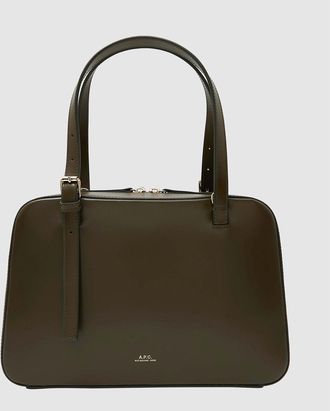 A.P.C. Sac Virginie Box Kaki Fonce