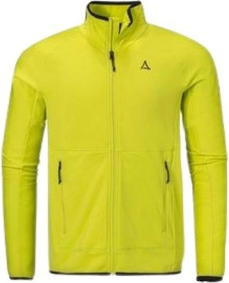 Sch&ouml;ffel Sweatshirts & Hoodies - Heren - Sport - Geel - Maat: L Fleece