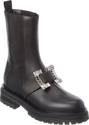 Sergio Rossi Biker Prince Leather Boot