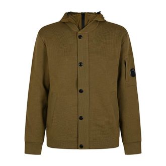 C.P. Company Knitwear Jacket - male - C.P. Company - Cardigans - Green - XL - Knitwear