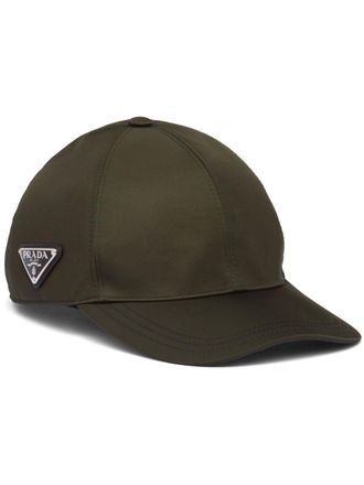 Prada Cappello da baseball Re-Nylon - Verde