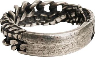 Werkstatt M&uuml;nchen Anello Chains - - Accessories - unisex - Grigio - S