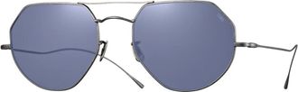 Eyevan 7285 1007 Zonnebril - unisex - Zonnebrillen - Grijs - 54 MM - Accessoires