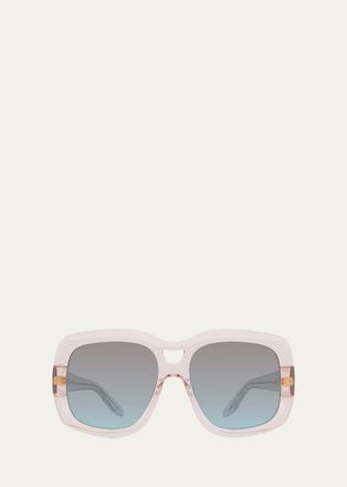 Barton Perreira Sly 56MM Square Sunglasses