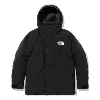The North Face Mountain Down Jacket Logo Black ND92237-K