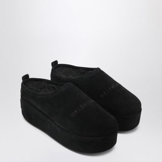 Balenciaga Alaska Soft Black Platform Clogs