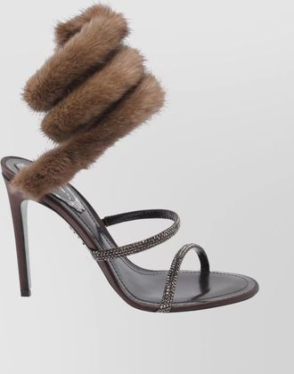 Rene Caovilla strappy open toe heeled sandals