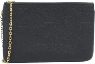 Louis Vuitton Pre-owned Clutches, female, Black, Size: ONE SIZE Pre-owned Pochette Shoulder Bag