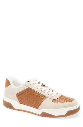 Valentino Garavani Sparry Low Top Sneaker in Brown Multi at Nordstrom, Size 10Us