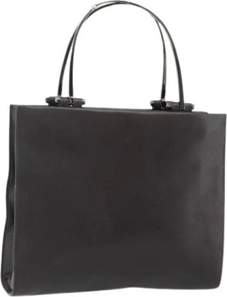 Gucci Pre-owned Handbags, female, Brown, Size: ONE SIZE Pre-owned Vintage Hand Bag