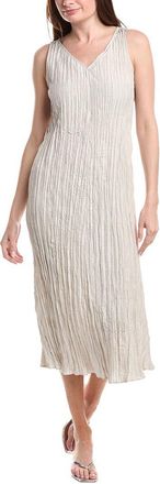 Eileen Fisher Eileen Fisher Pleated Silk Flare Dress