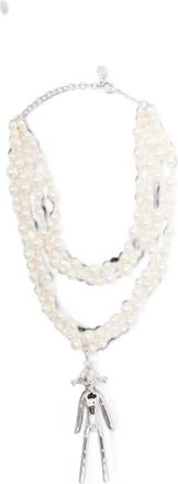 Yvmin Necklace Pearl Middle Girl Pearl