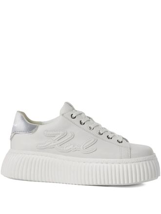 Karl Lagerfeld Sneakers Kreeper Signia - Bianco
