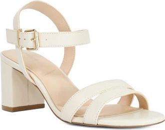 Dune London Merisa Ankle Strap Sandal in Cream at Nordstrom, Size 39.5