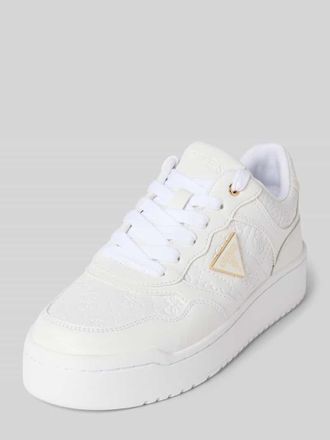 Guess Sneaker mit Logo-Applikation Modell Miram in Weiss, Größe 36