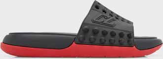 Christian Louboutin Mens Take It Easy Rubber Slide Sandals
