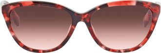 adidas Originals Gradient Bordeaux Cat Eye Ladies Sunglasses OR0041 55T 58