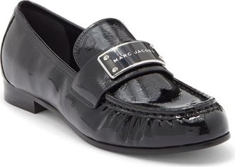 Marc Jacobs The Bold Logo Loafer in Black at Nordstrom Rack, Size 10Us / 40Eu