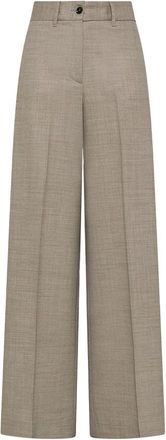 Nine In The Morning Wide Broeken - Dames - Wijde Broeken - Beige - W26 - Broeken