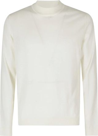 Roberto Collina Uomo, Maglie, Bianco, XL, new
