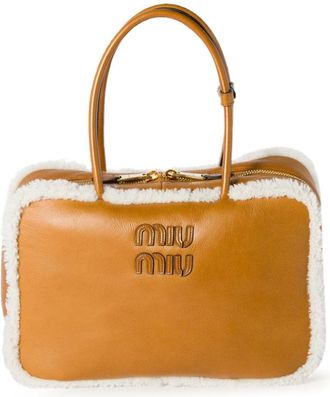 Miu Miu Borsa tote Beau - Marrone